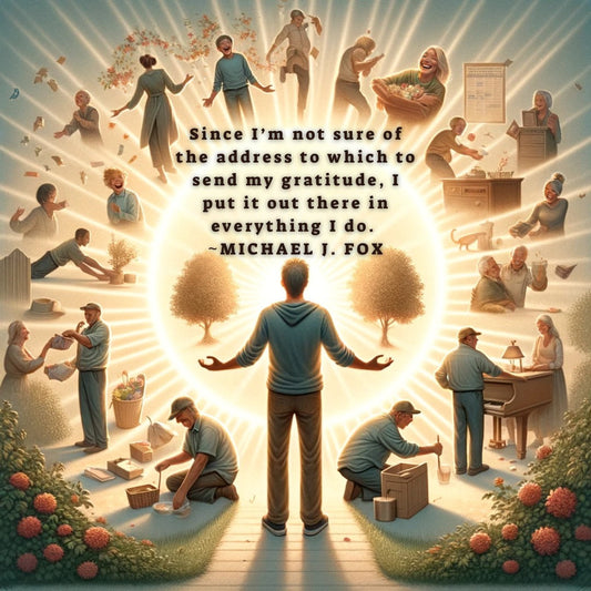 The energy of gratitude...just do it.